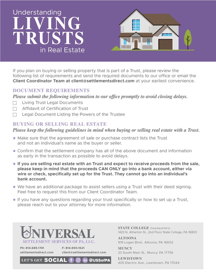 Understanding living trusts